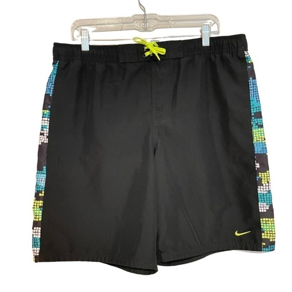 Nike Retro Geometric Swim Trunks - Picture 1 of 10